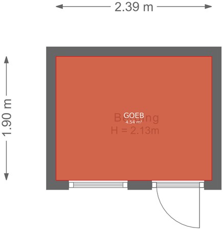 Floorplan - Griftkade 7BS, 3572 TX Utrecht
